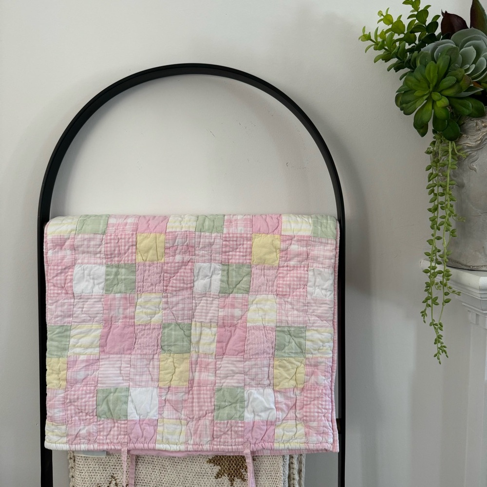 Pottery Barn | Pottery Barn Kids | Pillow sham- Pink/stars Patchwork